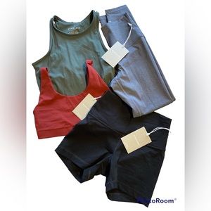 NWT Everlane Perform 4 piece lot